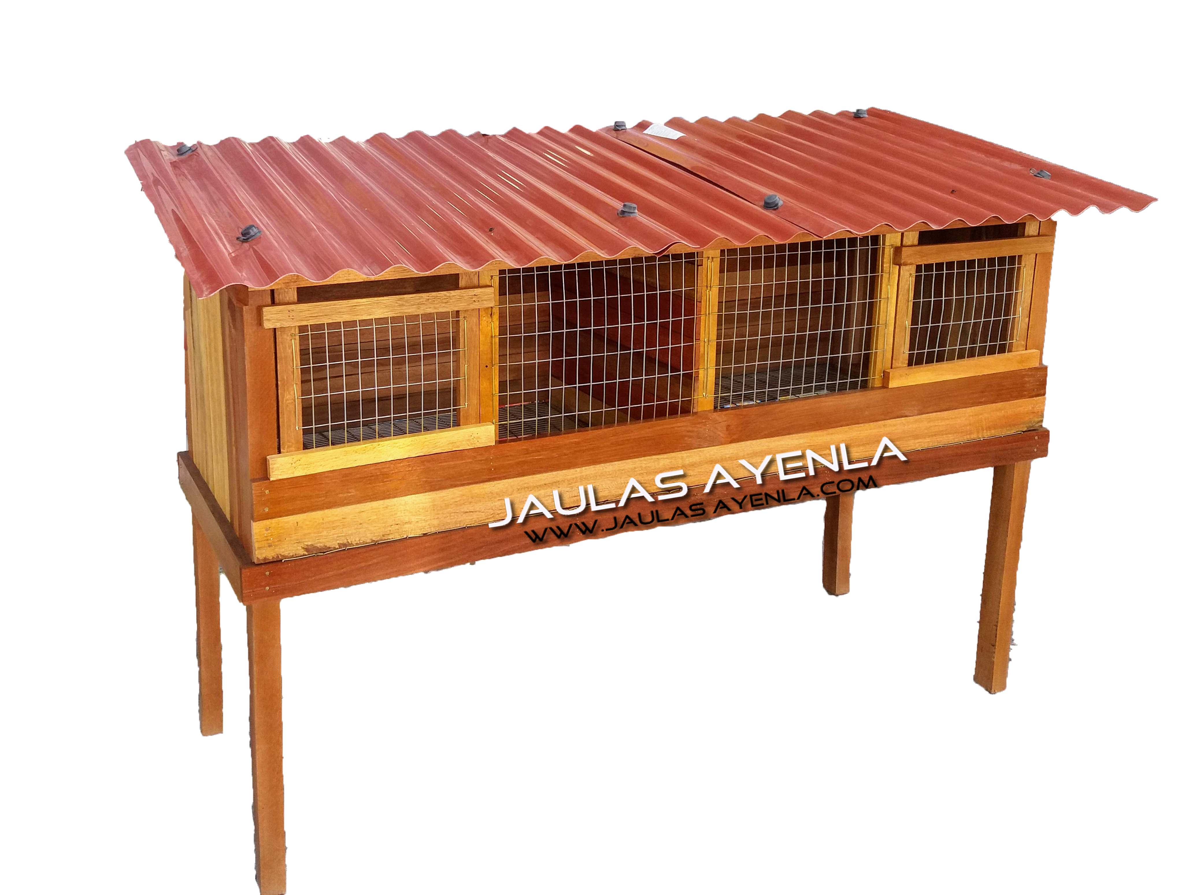 Jaula Cuyes Conejos 2 Servicios ( Capacidad 20 - 25 Cuyes)