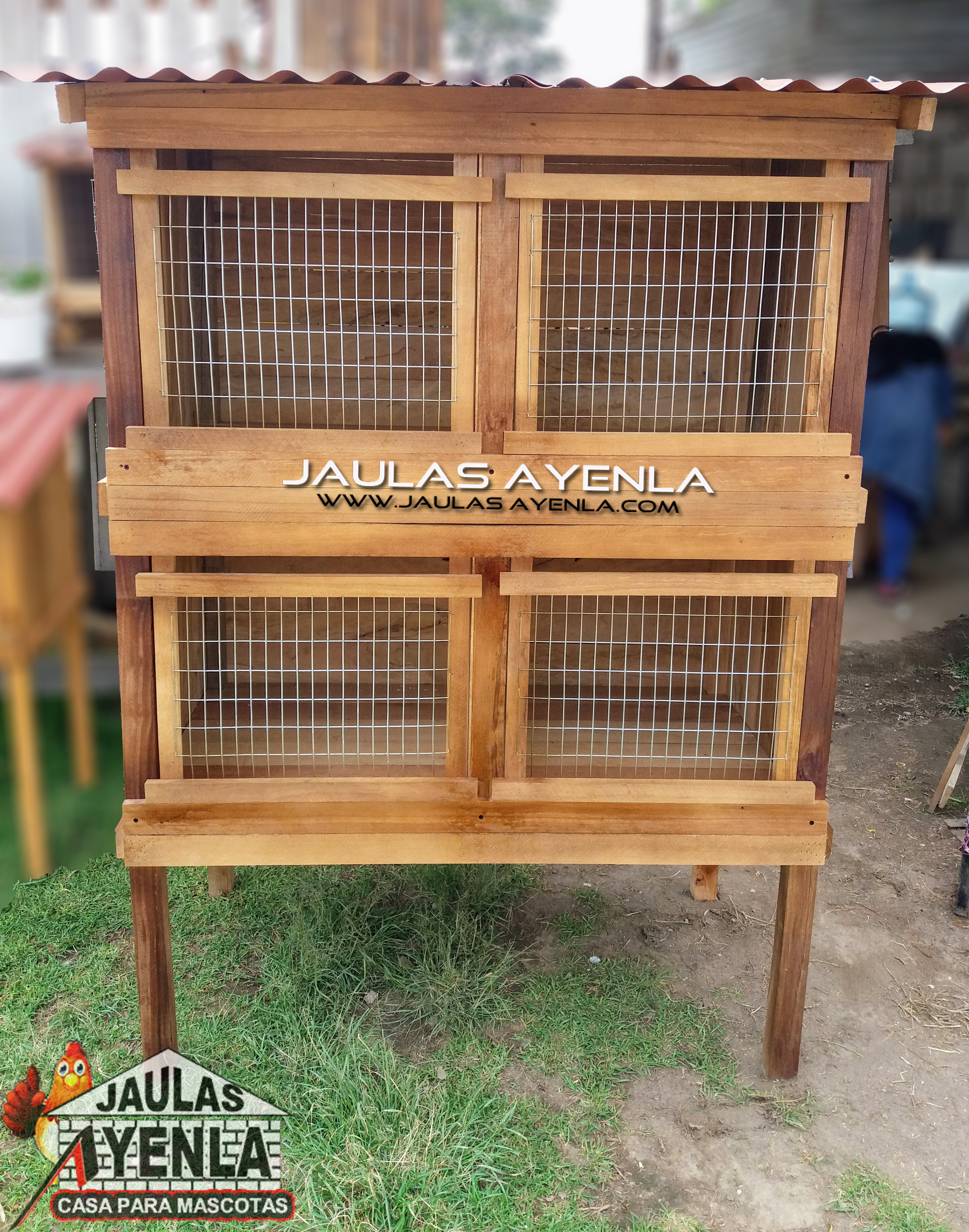 JAULA DE 4 CASILLEROS