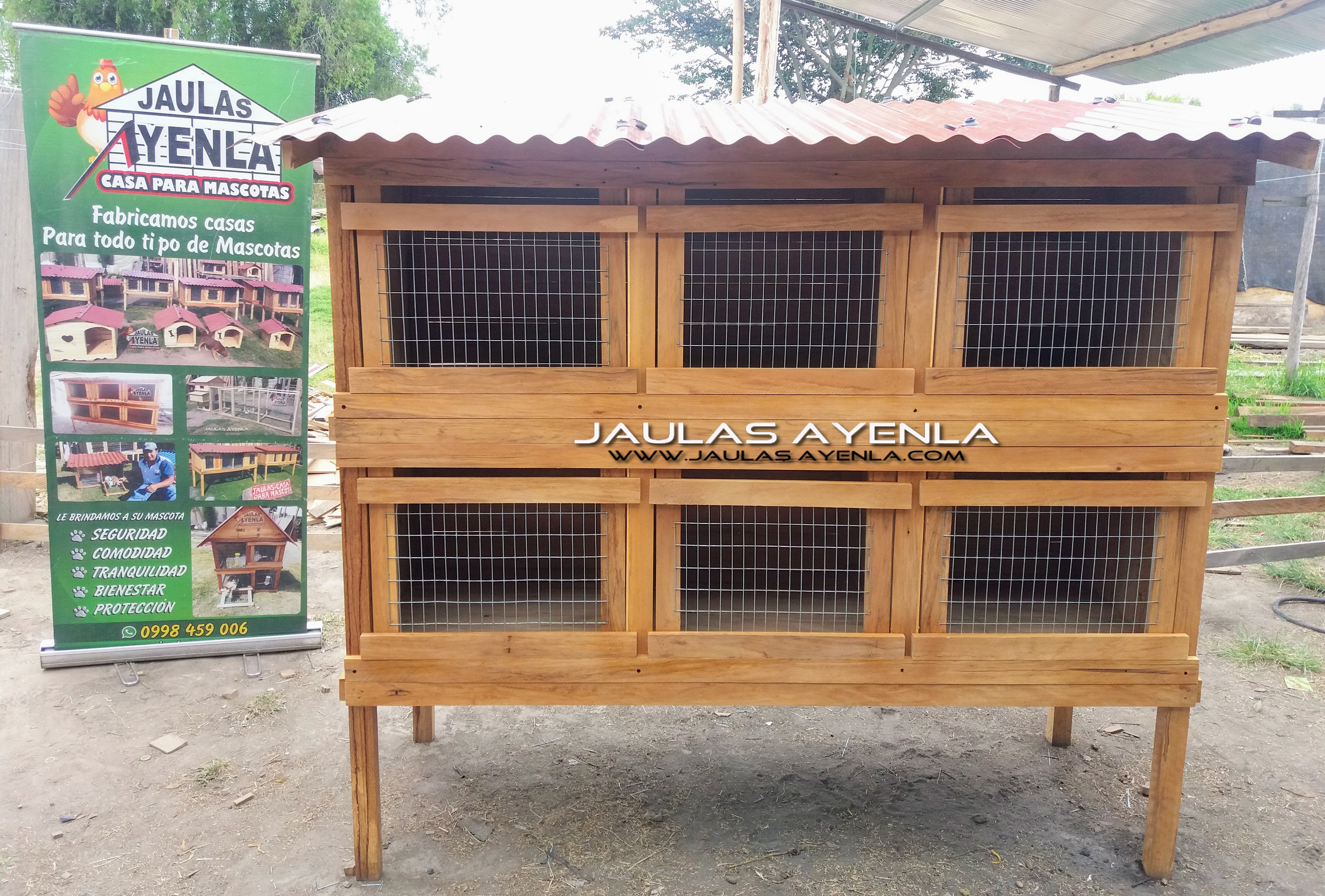 JAULA DE 6 CASILLEROS